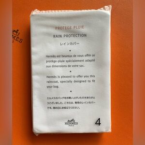Hermes Rain Protection Cover Raincoat No 4 for Bolide 31 & 37